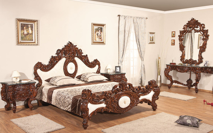 Mobila lemn masiv dormitor din colectia Theodora